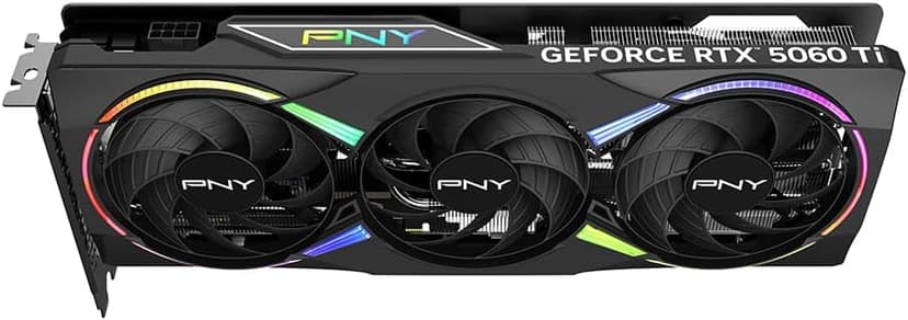 PNY GeForce RTX™ 5060 Ti 16GB Epic-X RGB™ Overclocked Triple Fan GPU DLSS 4