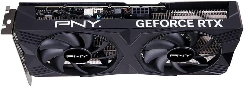 PNY GeForce RTX™ 4060 Ti 8GB Verto™ Dual Fan Graphics Card DLSS 3 (128-bit, PCIe 4.0, GDDR6, HDMI/DisplayPort, Supports 4k, 2 Slot)
