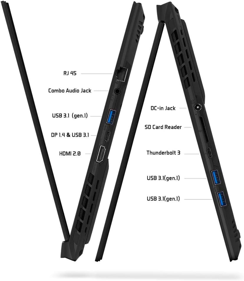 GIGABYTE AERO 15 OLED XA-7US5130SP 15" Thin Bezel Samsung UHD Amoled, i7-9750H, NVIDIA GeForce RTX 2070, Samsung 16GB RAM, 512GB Intel 760P SSD, W10 Pro, RGB KB, 94W Ultra Slim Laptop