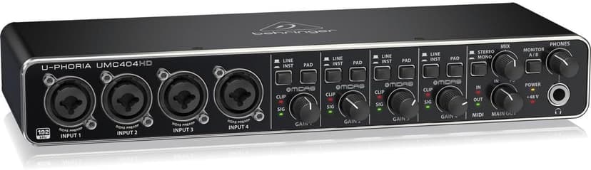 Behringer Behringer U-PHORIA UMC404HD - USB 2.0 Audio/MIDI Interface