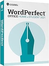 Corel WordPerfect Office Home & Student 2021 | Office Suite of Word Processor, Spreadsheets & Presentation Software [PC Disc]