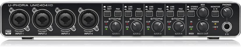 Behringer Behringer U-PHORIA UMC404HD - USB 2.0 Audio/MIDI Interface