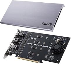ASUS Hyper M.2 x16 Card v2 4 x M.2 Socket 3