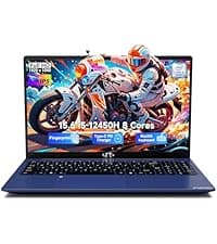 NIMO 15.6 IPS-FHD-Laptop, 16GB RAM 1TB SSD Intel Pentium Quad Core N100, Backlit Keyboard Fingerprint (Beat to i3-1115G4 Up to 3.4GHz) Computer for Student-Home WiFi 6 BT5.2 Win 11