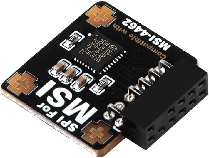 TPM2.0 Module TPM SPI 12Pin Module with infineon SLB 9670 for MSI Motherboard Compatible with TPM2.0(MS-4462)