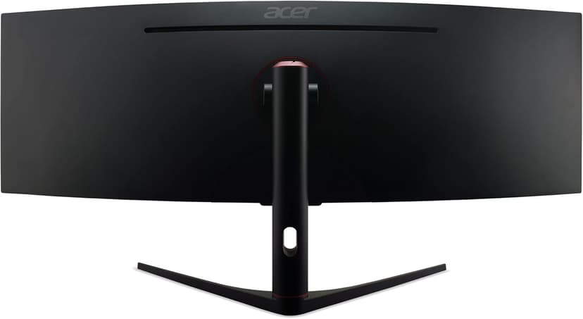 Acer 49 Inch 1800R Curved Zero-Frame DFHD (3840 x 1080) Gaming Monitor | AMD FreeSync Premium Pro | Up to 144Hz Refresh | 4ms (G to G) | 1 x Display Port 1.4 and 2 x HDMI 2.0 Ports | EI491CR