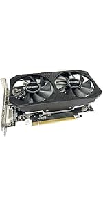 QTHREE Radeon RX 560 XT 8GB GDDR5 Graphics Card,1792SP,128 Bits,DVI,HDMI,DP,Gaming Video Card for PC,Computer GPU,PCI Express x16 3.0