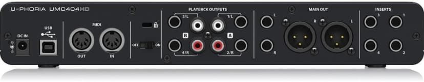 Behringer Behringer U-PHORIA UMC404HD - USB 2.0 Audio/MIDI Interface