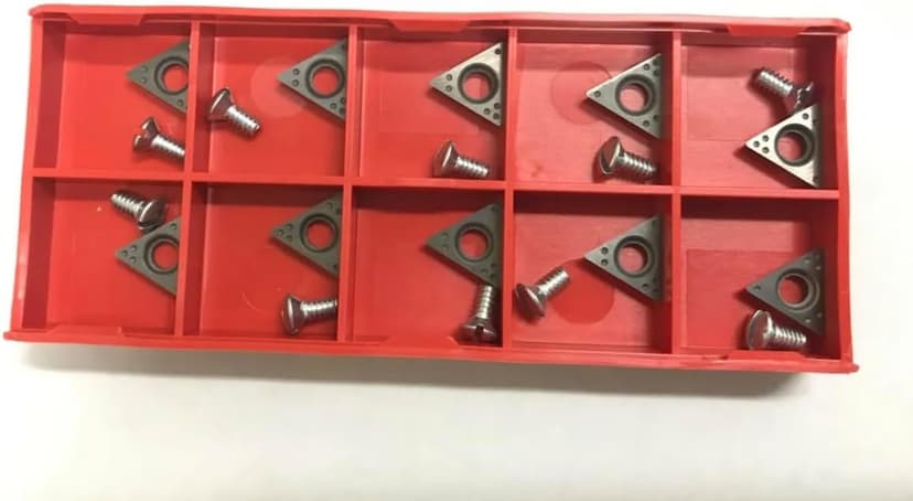 10 pcs Replacement Bits Positive Rake Carbide Bit - 221-640-3 - BL4606 - Carbide Brake Lathe Bits Cutters