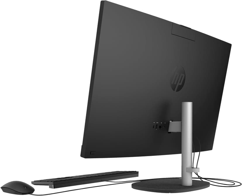 HP Business 27" 13th i7 All in One Desktop Computer, FHD Display, 32GB RAM, 1TB SSD, IR Camera, RJ-45, Wi-Fi 6, Wired KB & Mouse, Windows 11 Pro, Black, with Adata 512 External SSD Bundle