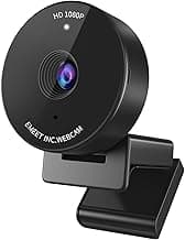 EMEET 1080P Webcam - USB Webcam with Microphone & Physical Privacy Cover, Noise-Canceling Mic, Auto Light Correction, Fixed Focus, C950 Ultra Web Cam w/ 70°View for Meeting/Online Classes/Zoom/YouTube