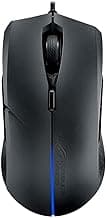 ASUS Ambidextrous Optical Gaming Mouse - ROG Strix Evolve | Wired Gaming Mouse for PC | 7200 DPI, Omron Switches | 4 Customizable Ergonomic Styles | Aura Sync RGB, Armoury II