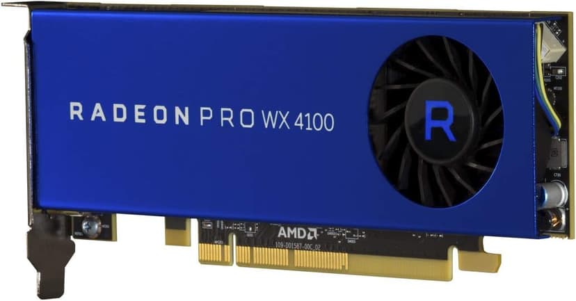 AMD Radeon Pro WX4100 Graphics Card Blue (100-506008)