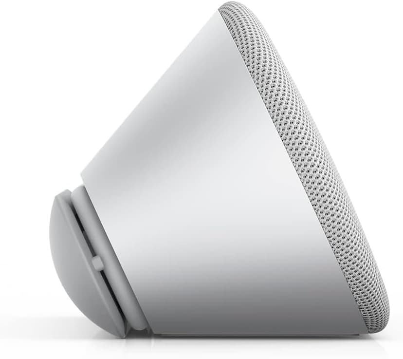 Dell SP3022 USB Computer Speaker for PC, Laptop, Monitor, Business Conference-Mini Soundbar Speakerphone, AI Noise Echo Cancellation, Full Duplex Audio, 2 x 1.8W, MS-Teams Certified - Platinum Silver