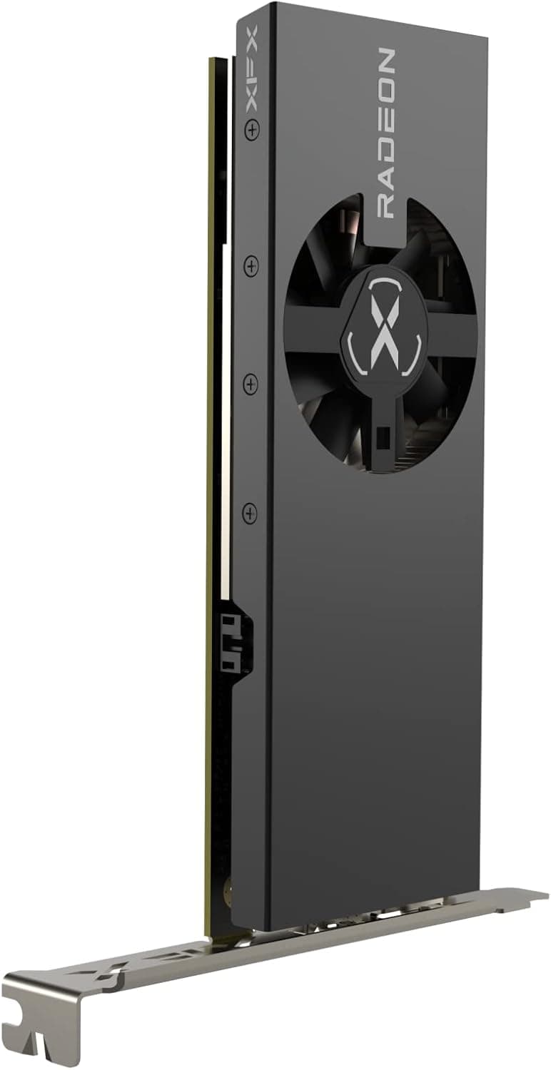 XFX Speedster SWFT105 Radeon RX 6400 Gaming Graphics Card with 4GB GDDR6, AMD RDNA 2 RX-64XL4SFG2