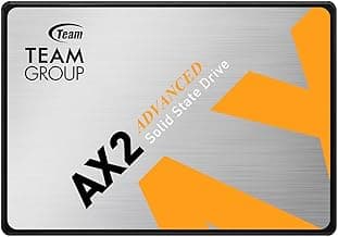 TEAMGROUP AX2 512GB 3D NAND TLC 2.5 Inch SATA III Internal Solid State Drive SSD (Read Speed up to 530 MB/s) Compatible with Laptop & PC Desktop T253A3512G0C101