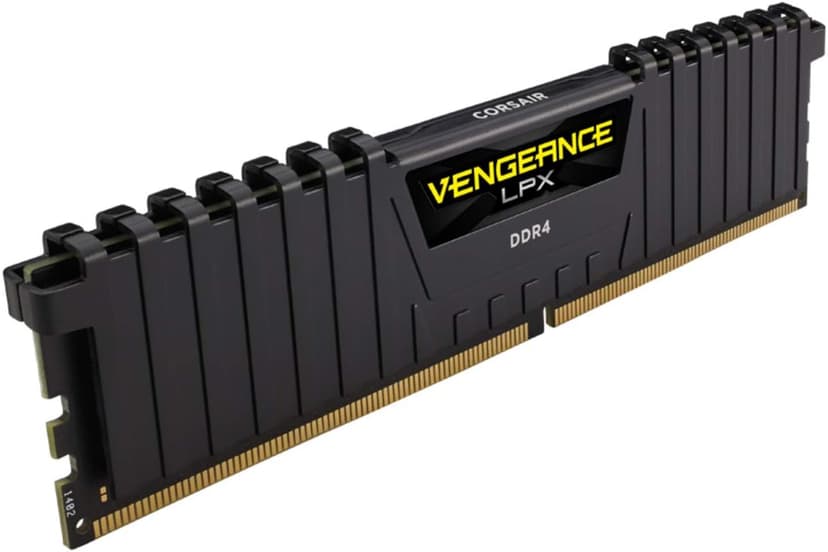 CORSAIR VENGEANCE LPX DDR4 RAM 64GB (2x32GB) 3600MHz CL18-22-22-42 1.35V Intel AMD Desktop Computer Memory - Black (CMK64GX4M2D3600C18)
