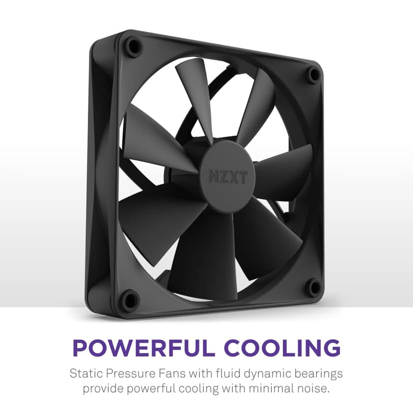 NZXT Kraken Elite 240 - RL-KN24E-B1 - 240mm AIO CPU Liquid Cooler - Customizable 2.36" LCD Display for Images, Performance Metrics and More - High-Performance Pump - 2 x F120P Fans - Black
