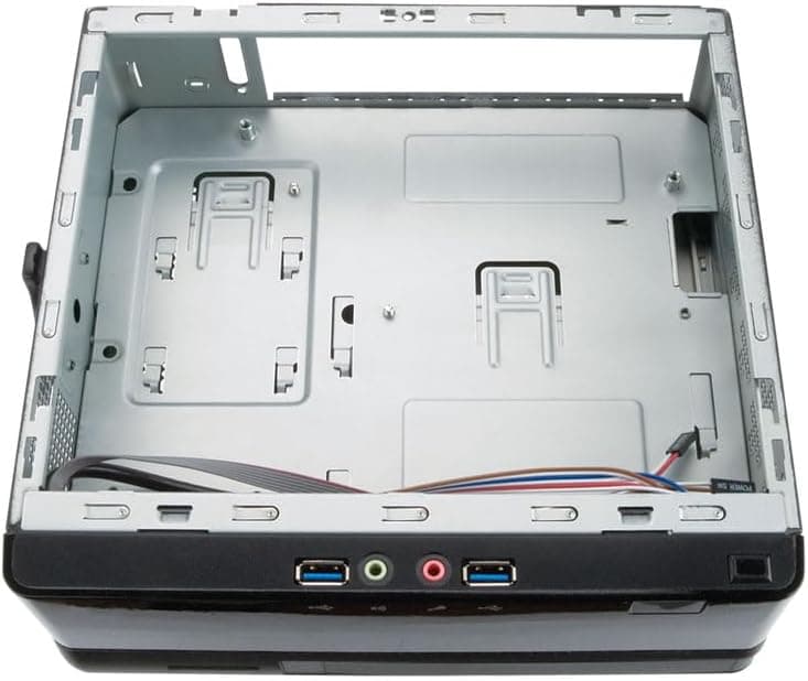 InWin BQ656 Mini-ITX Case with Internal 200W 80+ Gold PSU, Slim Optical Drive Bay x 1 or 2.5" HDD x 1, 2.5" HDD x 1; Front Port: USB 3.0 x 2, HD Audio