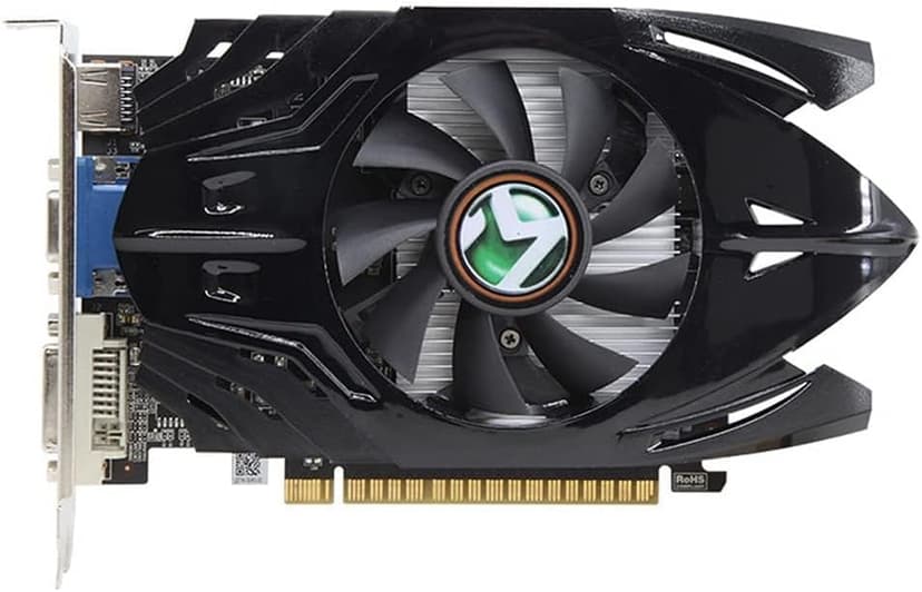 maxsun GeForce GT 730 4GB Video Graphics Card GPU for Computer PC GDDR3 ITX Design PCI Express DVI-I, HDMI, VGA 4K Multi Screen