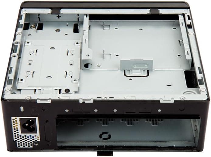 InWin BQ656 Mini-ITX Case with Internal 200W 80+ Gold PSU, Slim Optical Drive Bay x 1 or 2.5" HDD x 1, 2.5" HDD x 1; Front Port: USB 3.0 x 2, HD Audio