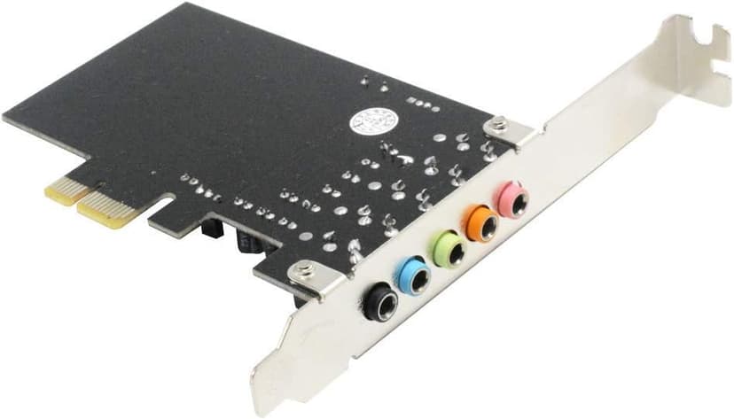 5.1 Internal PCIe Sound Card for PC Windows 8 7 with Low Profile Bracket, 3D Stereo PCI-e Audio Card, CMI8738 Chip 32/64 Bit Sound Card PCI Express Adapter