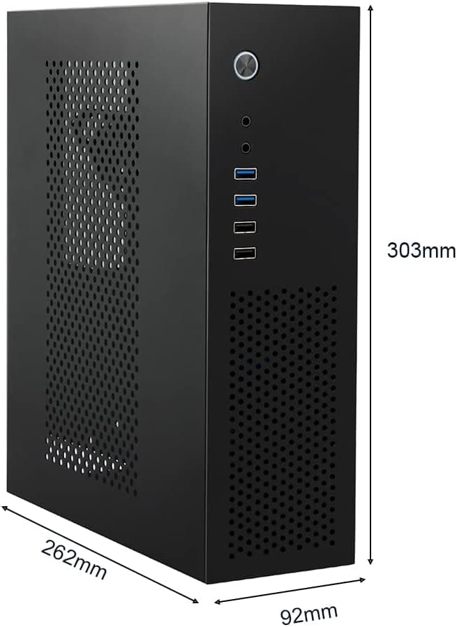 Micro ATX Case PC Case: MATX Case DTX Mini PC ITX Desktop Computer Case Support Micro ATX MATX DTX ITX Mini PC