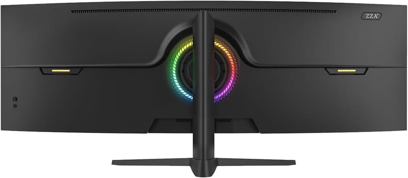 ZZA 49" Curved Gaming Monitor 144/165Hz Ultrawide 32:9 WDFHD 3840 x 1080P,Ultrawide Monitor, 1500R, 120% sRGB, HDMI 2.1 & DP 1.4, Height Adjustable