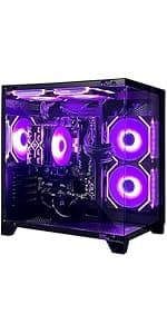 PC Desktop,AMD Ryzen 5 5600GT 3.6GHz,16GB DDR4 RAM 3200MHz,1TB NVME SSD,Supply WiFi/Bluetooth Support for Office, Light Entertainment, Video Editing