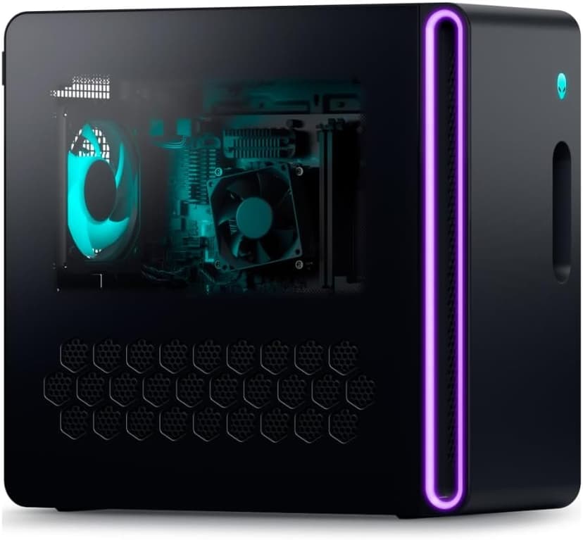 NewDell Alien.Ware Aurora ACT1250 R16 Gaming Desktop - Intel Ultra 9-285, 64GB RAM, 2TB PCIE SSD, GeForce RTX 4090 24 GB GDDR6X, 1000W Platinum Rated PSU, Air-Cooled CPU & Clear Side Panel Windows 11