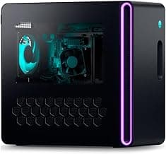 NewDell Alien.Ware Aurora ACT1250 R16 Gaming Desktop - Intel Ultra 9-285, 64GB RAM, 2TB PCIE SSD, GeForce RTX 4090 24 GB GDDR6X, 1000W Platinum Rated PSU, Air-Cooled CPU & Clear Side Panel Windows 11