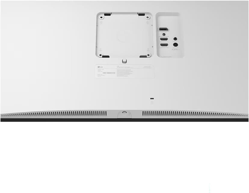 LG 27US550-W 27" 4K (3840x2160) UHD Ultrafine IPS Computer Monitor with HDR10, DCI-P3 90%, USB-C, Adjustable Stand, 3-Side Borderless Design, White