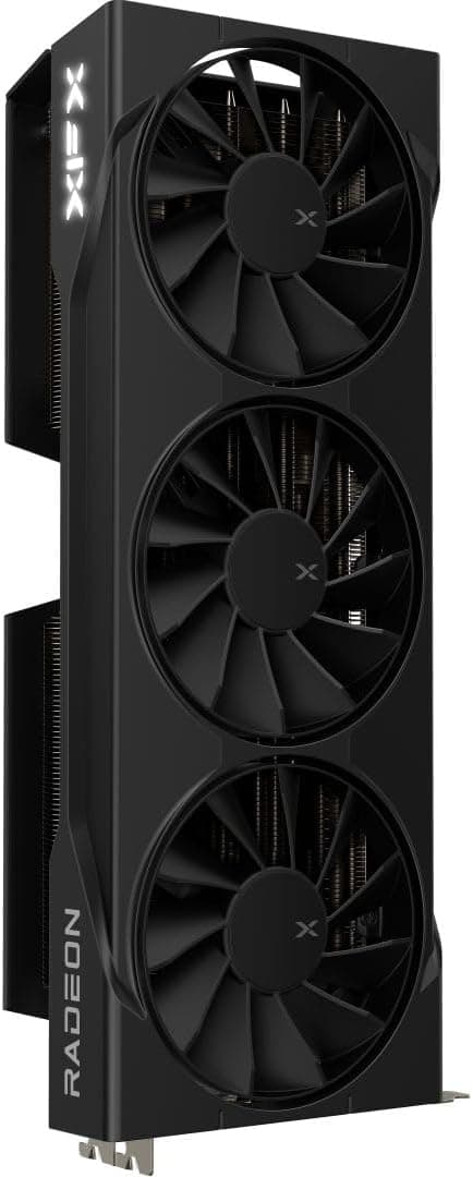 XFX Swift AMD Radeon RX 9070XT Triple Fan Gaming Edition with 16GB GDDR6 HDMI 3xDP, AMD RDNA 4 RX-97TSWF3BA