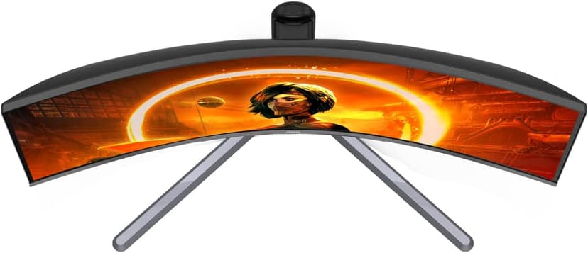 AOC CU34G3S 34" Frameless Curved Ultrawide Gaming Monitor, WQHD 3440 x1440, 165Hz 1ms, FreeSync Premium, Height Adjustable, 3-Year Zero-Bright-dot, Black
