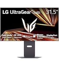 LG 32GS60QC-B Ultragear 32-inch Curved Gaming Monitor QHD (2560x1440) 180Hz 1ms 1000R AMD FreeSync HDR10 HDMIx2 DisplayPort Black
