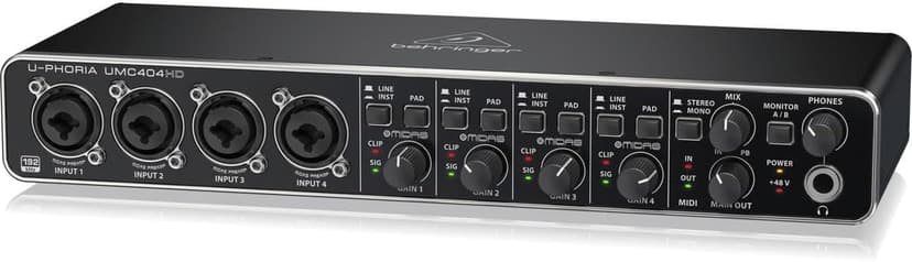 Behringer Behringer U-PHORIA UMC404HD - USB 2.0 Audio/MIDI Interface