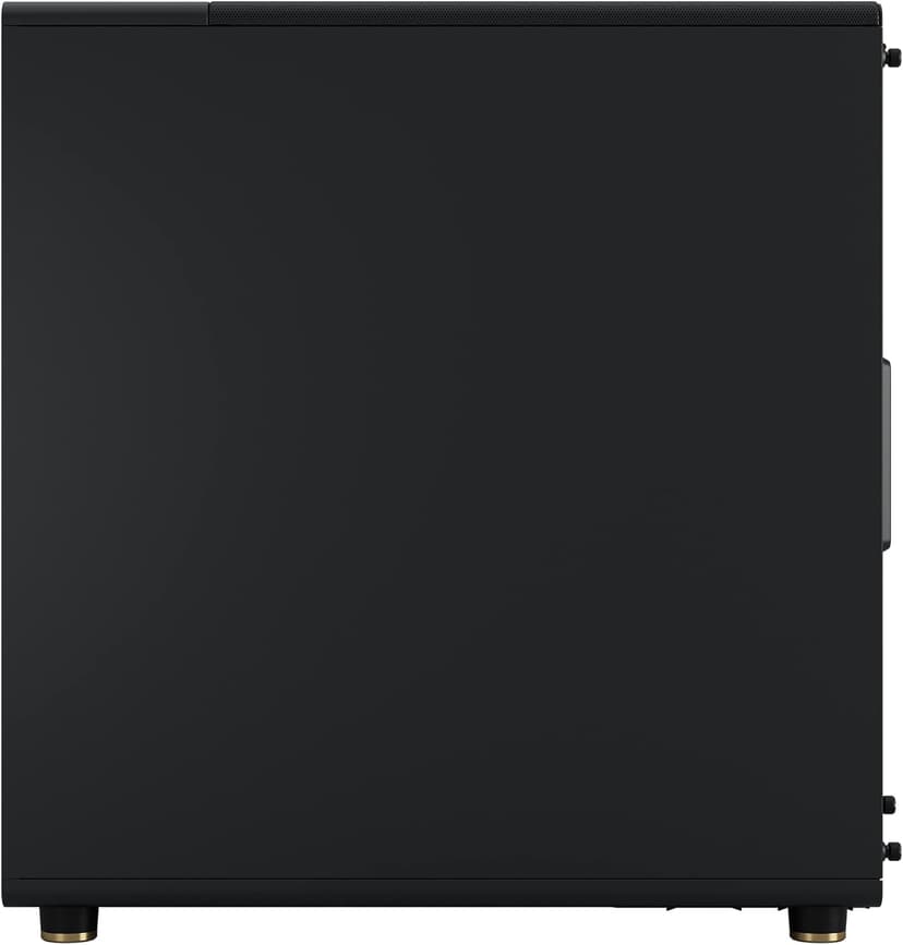 Fractal Design North - Genuine Walnut Wood Front - Mesh Side Panels - Two 140mm Aspect PWM Fans Included - Type C USB - ATX Airflow Mid Tower PC Gaming Case,Charcoal Black