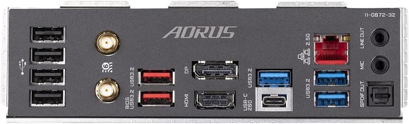 GIGABYTE Z790 AORUS Elite AX 1.0 Intel LGA 1700 ATX Motherboard, 4X DDR5~128GB, 3X PCI-E x16, 4X M.2, 6X SATA, 5X USB 3.2, 1x USB-C, 4X USB 2.0