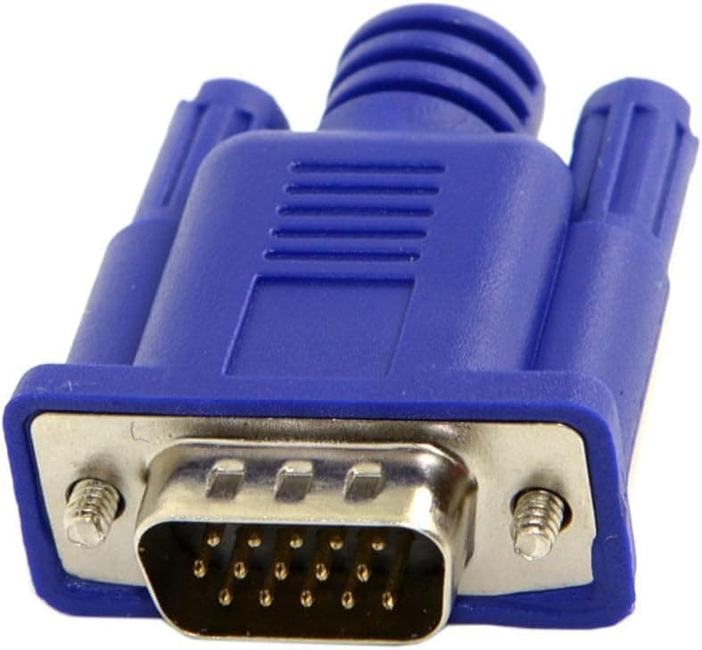 VGA Dummy Plug - 2K 1080P Display Emulator Compatible with Windows Mac OSX Linux Headless Display Emulator for Remote Desktops, Crypto Mining Rigs, and More fit-Headless (VGA-1P)