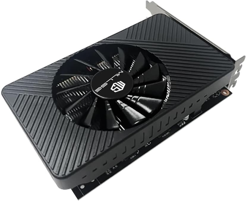 GeForce GTX 750 Ti Graphics Card, 4GB GDDR5, 128-Bit, PCIe 3.0 x16, DirectX 12, 640 CUDA Cores, Low Power Single Fan GPU for Gaming & Work
