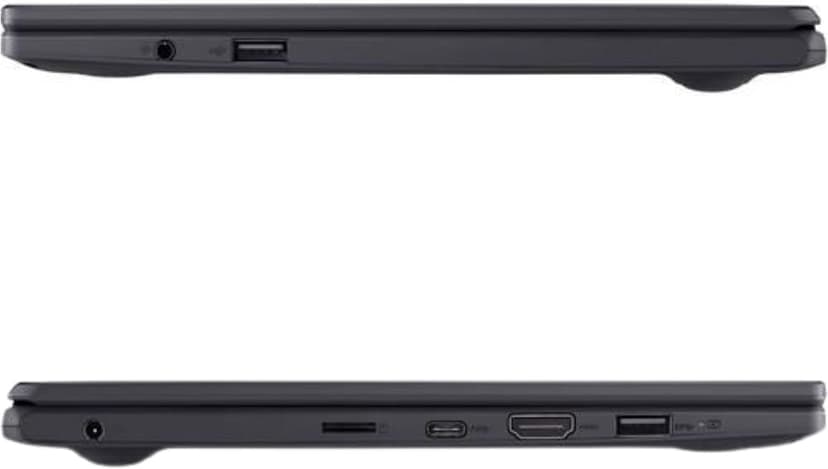 ASUS Vivobook Go 11.6” HD Slim Laptop, Intel Dual Core N4500, Intel Graphics, 4GB, 128GB, Windows 11 Home, SonicMaster, ErgoSense, Black, L210KA-ES04