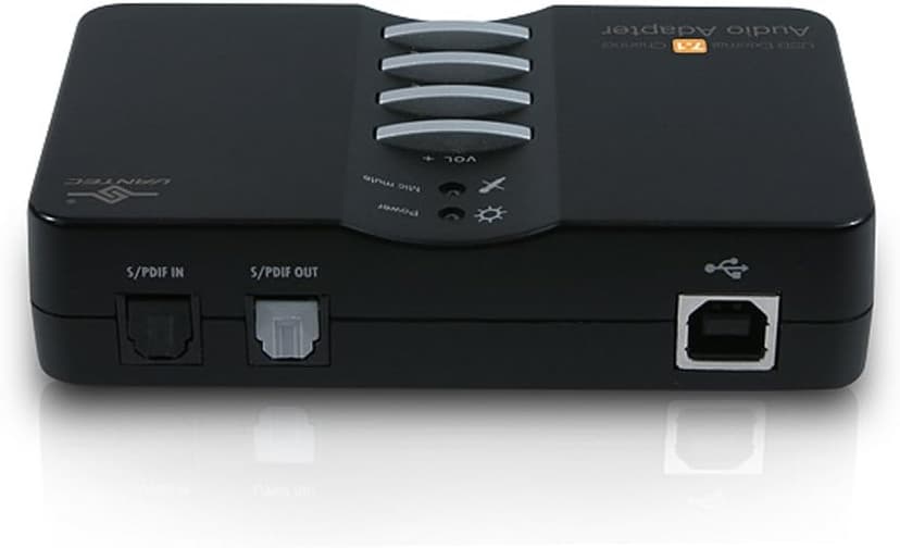Vantec NBA-200U USB External 7.1 Channel Audio Adapter (Black)