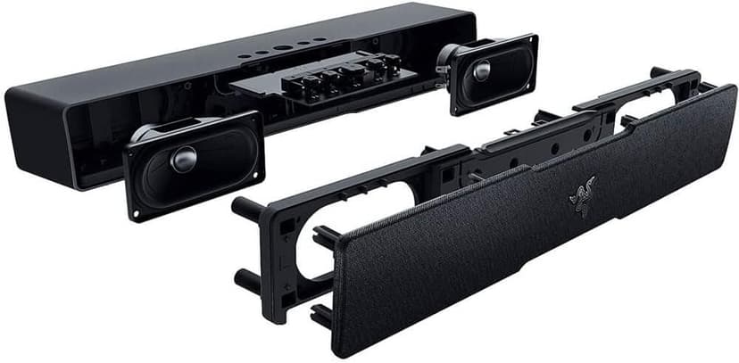 Razer Leviathan V2 X PC Soundbar with Full-Range Drivers - Compact Design - Chroma RGB - USB Type C Power and Audio Delivery - Bluetooth 5.0 - for PC, Laptop, Smartphones, Tablets & Nintendo Switch