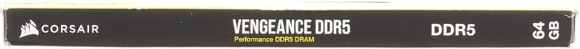 CORSAIR VENGEANCE DDR5 RAM 64GB (2x32GB) 5600MHz CL40-40-40-77 1.25V Intel XMP Desktop Computer Memory - Black (CMK64GX5M2B5600C40)