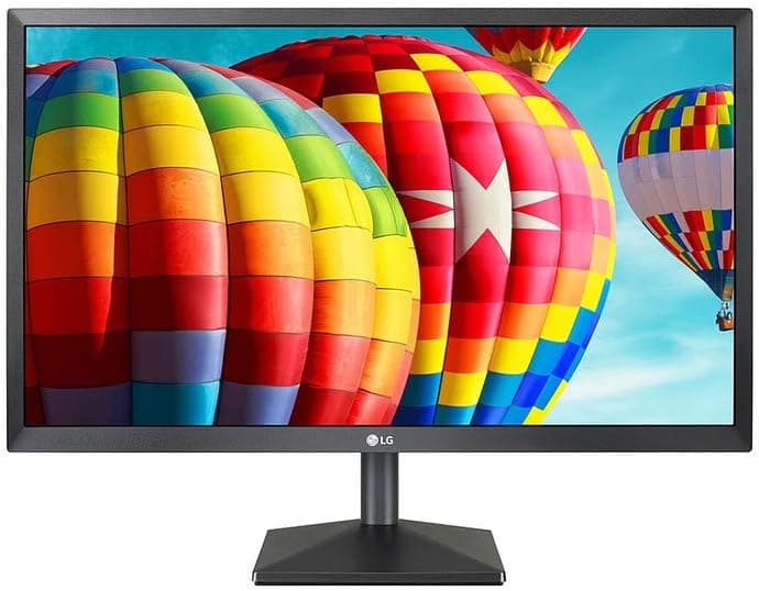 LG 24MK430H-B 24'' Class Full HD (1920 x 1080) IPS Monitor with AMD FreeSync Technology On Screen Control and Compact Bezel (HDMI, D-Sub, Headphone Jack) – Black