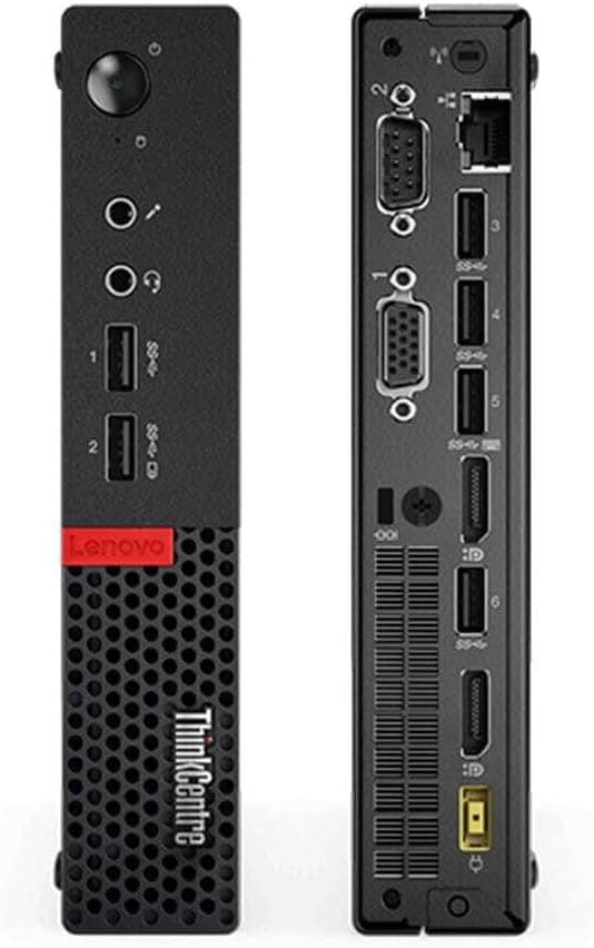 Lenovo ThinkCentre M910q Tiny Desktop Computer Windows 11 Pro - Intel Core i5-6500T 2.5GHz, 16 GB RAM, 256GB SSD, USB 3.0, DisplayPort, WiFi, BT Mini PC (Renewed)