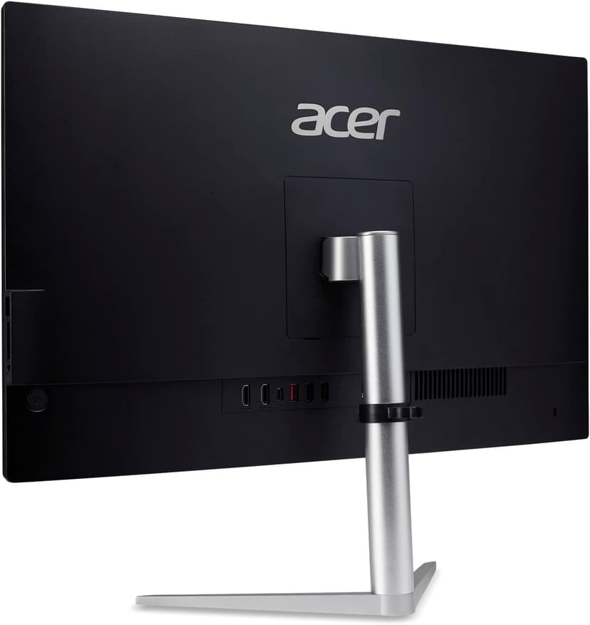 Acer Aspire C24-1300-UR31 AIO Desktop | 23.8" Full HD IPS Display | AMD Ryzen 3 7320U Quad-Core Processor | AMD Radeon 610M Graphics | 8GB LPDDR5 | 512GB PCIe SSD | Wi-Fi 6E | Windows 11 Home,Black