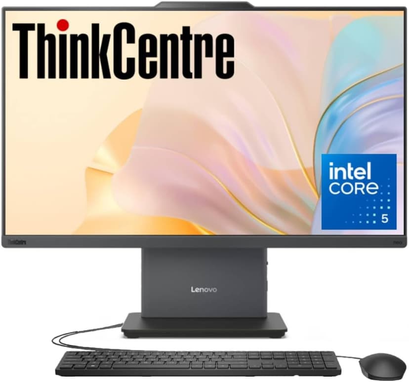 Lenovo ThinkCentre Business All-in-one Computer, 23.8" FHD IPS Display, Intel Core i5-13420H Processor, 32GB DDR5 RAM, 1TB PCIe SSD, Wi-Fi 6, Webcam, USB-C, HDMI in&Out, Windows 11 Pro