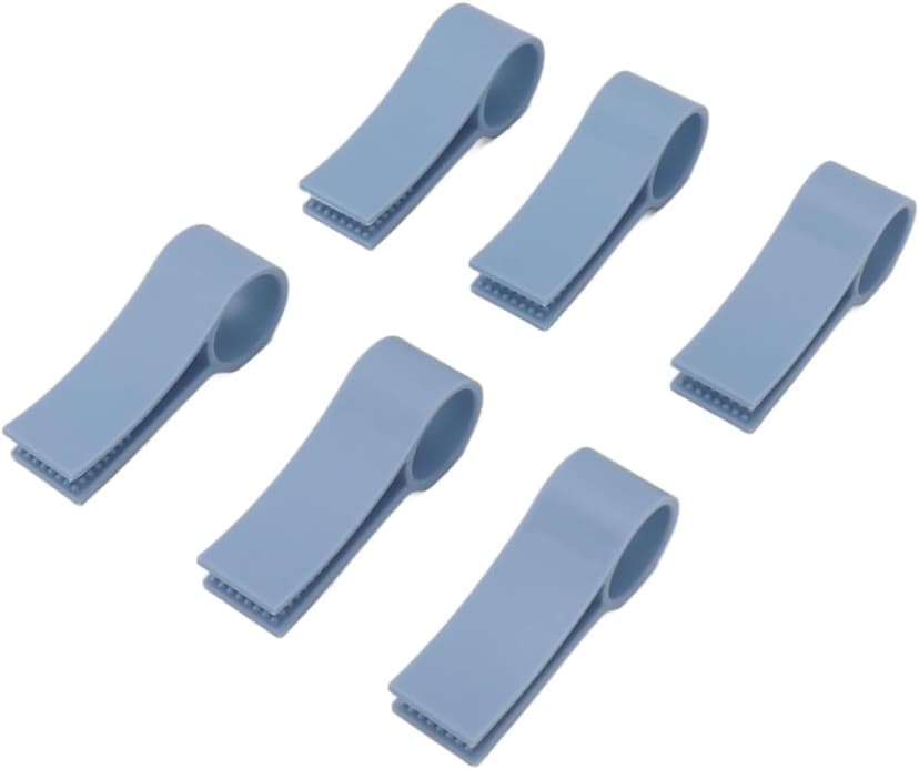 6 Pcs Wires Pair Separator Tools, Plastic Engineer Wire Straightener, Plastic Network Cable Untwist Tool, Network Wire Stripping Tool for CAT5 CAT5E CAT6 CAT7
