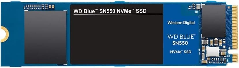 Western Digital 500GB WD Blue SN550 NVMe Internal SSD - Gen3 x4 PCIe 8Gb/s, M.2 2280, 3D NAND, Up to 2,400 MB/s - WDS500G2B0C
